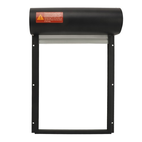 Black automatic chicken coop - automatic,