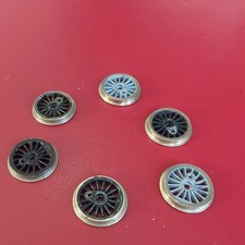 romford / Markits  wheels 18mm X 6. (A) 16- spoke     00 Gauge 