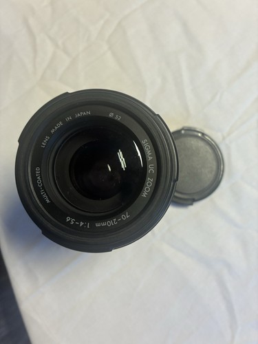 Sigma zoom lens - sigma, 70-210mm
