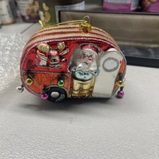 BLOWN GLASS RETRO CAMPER