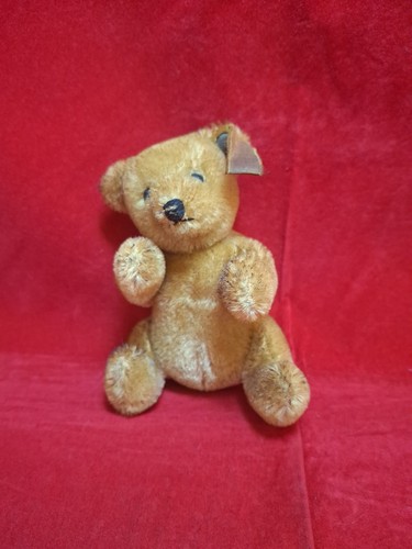 Rare miniature steiff teddy - miniature,