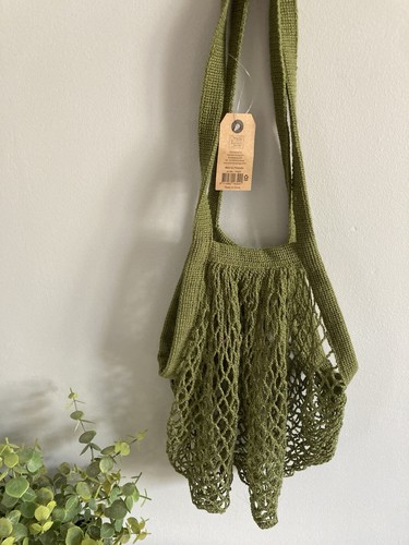 Olive green granny net - olive,