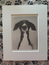 MOUNTED PRINT PAGE ART EXTRACT