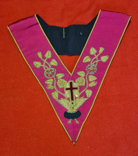 Rose Croix 18 degree collar &
