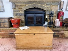 Old Antique Pine Chest