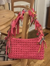 Handmade Crochet Tote Bag Boho