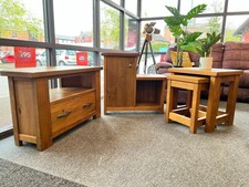 SOLID OAK FURNITURE SET – TV