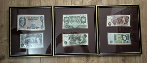 British bank note collection - bank,