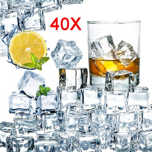 40pcs clear fake - clear,