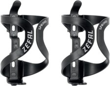 Zefal Spring Bottle Cage Black - Double Pack - Road Bike or Mountain Bike