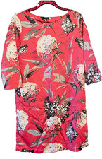 Pink Floral Dress Size S