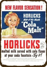 1950 HORLICKS Malted Milk Cola