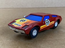 Vintage Artin Maserati Slot Car, Double Loop Set, 84492, Rare, Untested, Red.