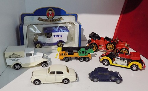 Vintage diecast cars vans - cars,,