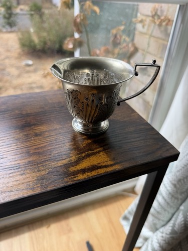 Silver plated milk jug - silver,