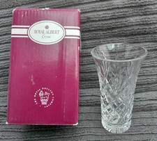 Royal Albert Crystal Vase
