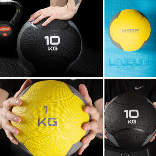 Rubber medicine ball 1kg 10kg - ball,