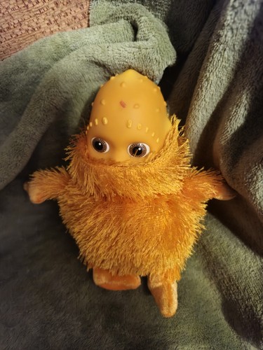 Boohbah orange bean bag - boohbah, plush