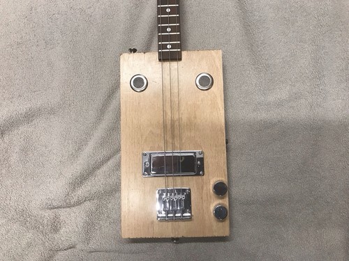 Handmade string cigar box - 3-string,
