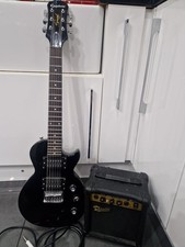 epiphone special edition junior electric guitar with Amp