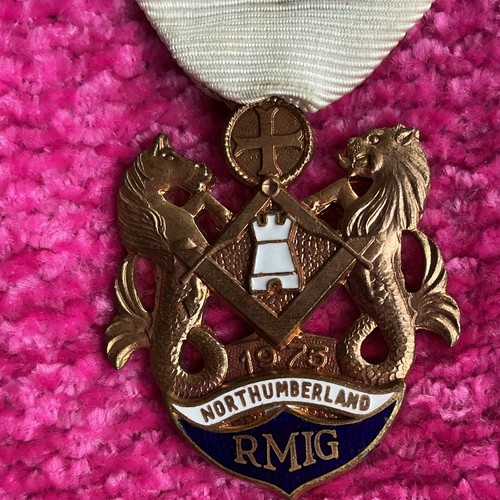 Masonic craft steward - masonic, medal