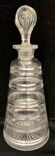 Vintage Crystal Decanter with