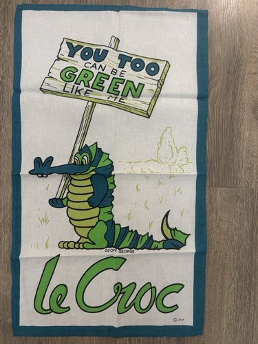Vintage croc tea - le,