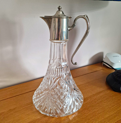 Silver plate cut - silver,