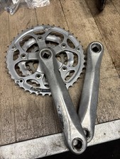 SR Suntour AP350 Retro Mountian Bike Crankset Triple Chainring Square Taper...