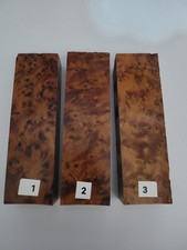 Thuya Burr wood knife scale /