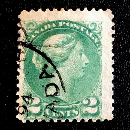 Canada 1889 stamp blue - 2c, stamp-blue