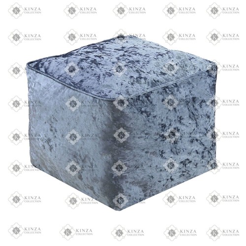 Crushed velvet bean - bean, cube