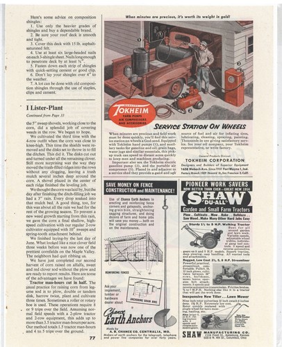 1954 tokheim electric - co.,