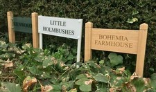 HOUSE NUMBER SWING SIGN SOLID