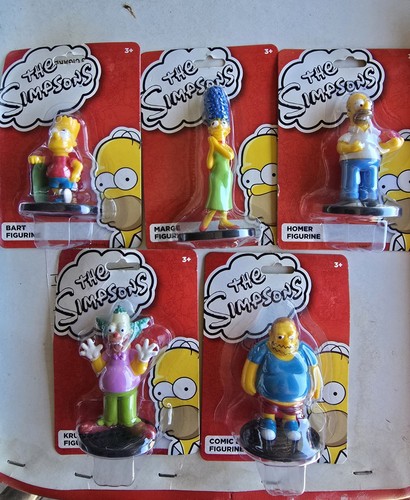 The simpsons figurines - the,
