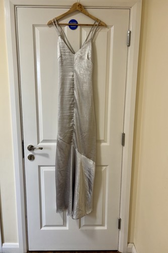 Womens size 10 silver - h&m,
