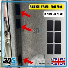 Black Vauxhall Vivaro C Pillar