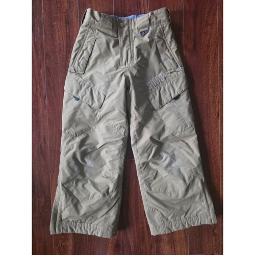 Sims kids tan snowboard pants - snowboard,