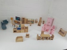 Wooden Dolls House Furniture