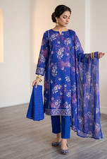 Ladies & Girls 3-Piece Chiffon