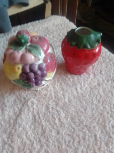 Vintage jam conserve pots - jam, /