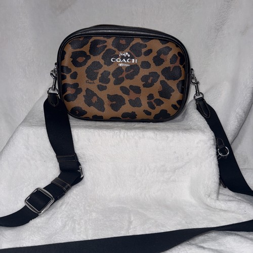 Coach jamie camera - camera, leopard