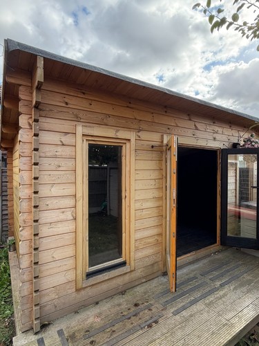 Log cabin forest 3m - x,