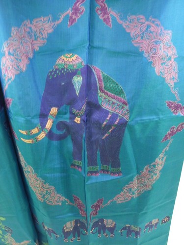 Ladies thai silk scarf - thai,
