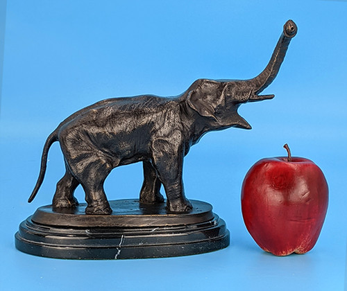 Vintage bronze elephant base - bronze,