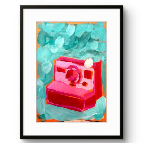 Portia retro polaroid camera - portia,
