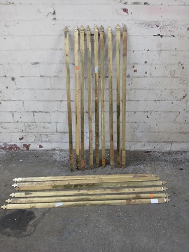 Antique brass stair rods - antique, no