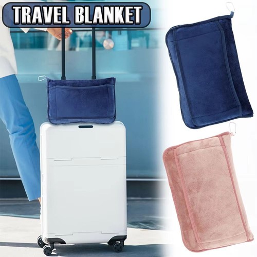 Foldable warm travel pillow - foldable,