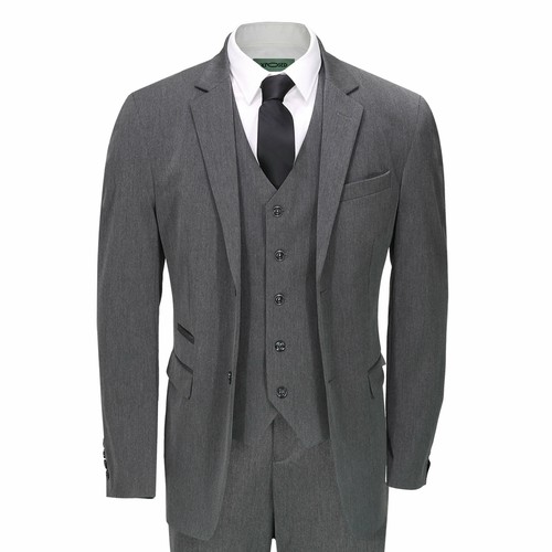 Mens charcoal grey piece - mens, 3
