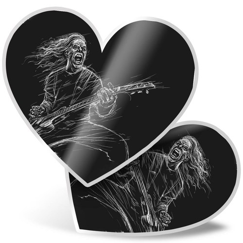 Heart stickers cm - 10,